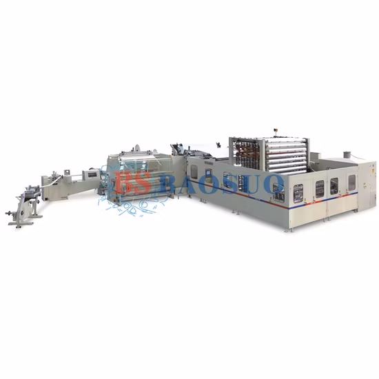 Máquina de processamento de papel higiênico de alta velocidade YD-PL400C