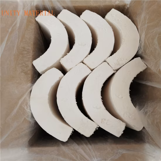 Low Density Moisture Resistant Heat Insulation Calcium Silicate Tube Pipe Section