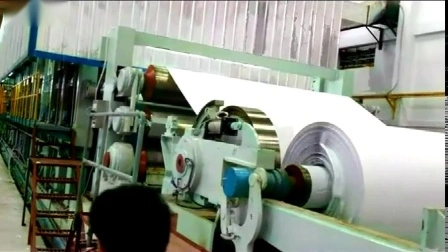 Máquina de enrolamento automática de alta velocidade para reciclagem de papel
