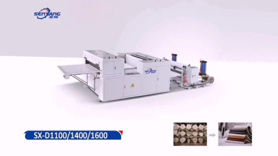 Máquina de corte transversal de papel para tecido não tecido de processamento industrial