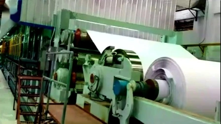 Máquina de papel de alta velocidade enroladora de rolos de papel