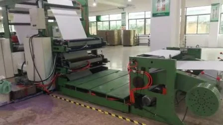 Máquina para fazer livros de exercícios universitários máquina de corte automática de bobina de papel para produto
