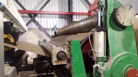 Máquina automática de enrolamento enrolador de papel bobina para reciclar papel