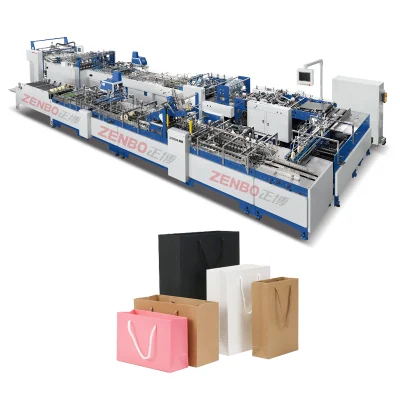 Embalagem para bebidas Produtos lácteos Máquina Kraft para fabricação de sacolas de papel