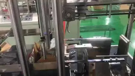 Máquina de dobrar papel Tipo de processamento Máquina formadora de caixa para bandeja de alimentos