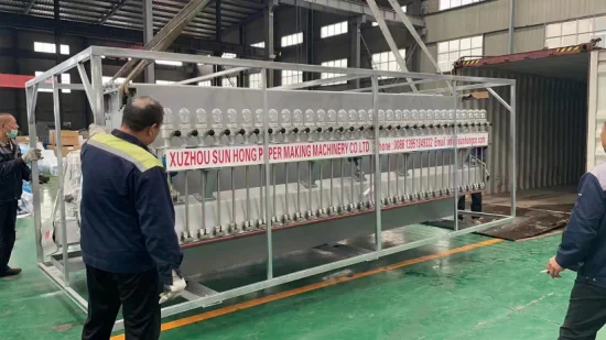 Máquina para fabricação de papel de aço inoxidável de alta qualidade, seção formadora de alta eficiência, almofada de ar/hidráulica/caixa de entrada tipo aberto