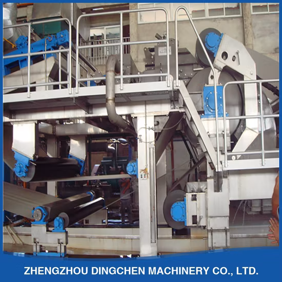 Linha de produção automática de máquina para fabricação de papel de seda de bolso de alta velocidade