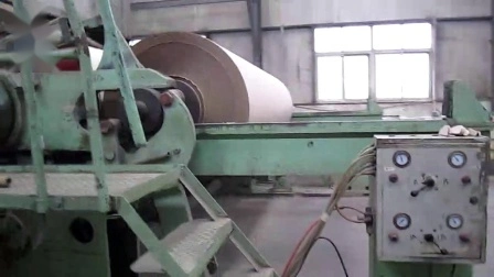 Máquina de fazer papel para fabricação de papeis de alta velocidade, bobinadora